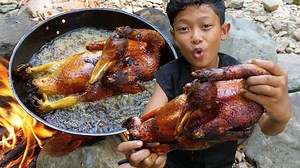 1.4M views · 6.4K reactions | Cooking duck and eating delicious | Primitive Foodie | Facebook