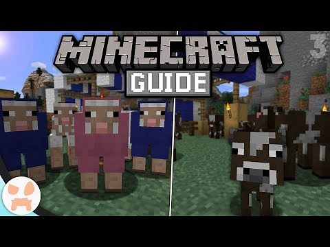 FARMING COWS & SHEEP! | The Minecraft Guide - Minecraft 1.14 Lets Play Episode 3