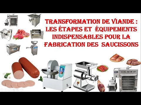 Meat processing: Essential equipment for making sausages