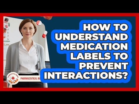 How To Understand Medication Labels To Prevent Interactions?