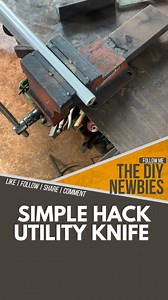 24K views · 175 reactions | Simple hack utility knife #diy #homeimprovements | The DIY Newbies | Facebook