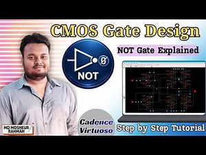 VLSI Basic: CMOS Inverter Design in Cadence | Beginner Friendly Guide