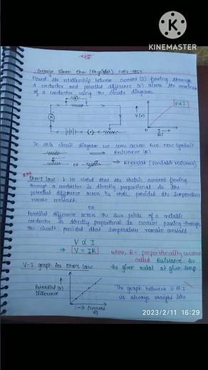 Class 10th NCERT || SCIENCE || Chapter-12 || ELECTRICITY || NOTES & EXERCISE SOLUTION