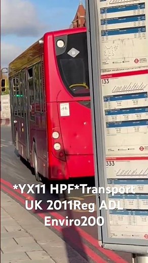 *YX11 HPF*Transport UK 2011Reg ADL Enviro200 #fortheloveofbuses #dieselbus #adlenviro200