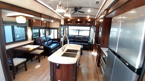 Jayco unveiled the Pinnacle 36SSWS recently and we are loving it! Can you believe it has a ''slide within a slide'? that is right! in the bedroom, there is a double slide out that adds so much more space and a sense of openness. And with amenities like a 21 cu ft refrigerator, reclining theater seats with heat and massage, dual vanity and an oversized shower, you won't want to go home! #letsjayco #fifthwheel #rving https://www.richardsonsrv.com/rv-search?s=true&stocknumber=36ssws | Camping World
