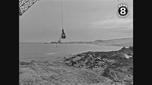 Coronado Bridge under construction in 1967