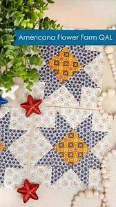 Star Flower Block 13 ✨ Fast, Accurate Flying Geese! | Americana Flower Farm Sampler
