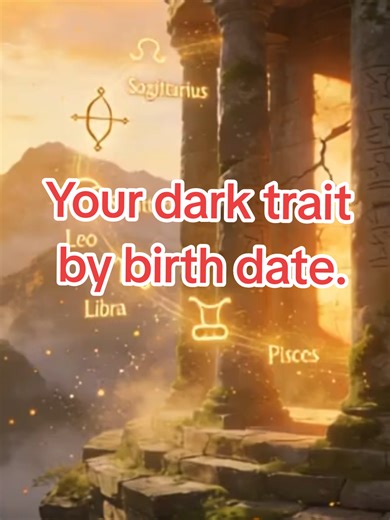 Your dark trait by birth date. #zodiac #numerology #numerologytips #numerologyreading #spirituality