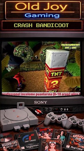 Crash Bandicoot PS1 (1996) — Collectible PlayStation 1 Games E03