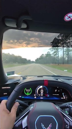 Launch control on a 2026 C8 Corvette #c8