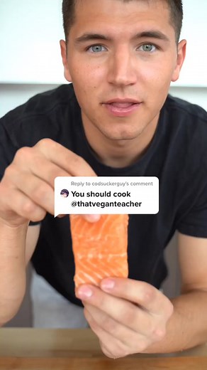 Reply to @codsuckerguy everybody needs to know how to make some good salmon #tiktokcooks #salmon #fish #masterchef