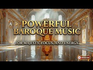Grand Baroque Masterpieces | Powerful Baroque Music for Focused Creativity and Inspiration