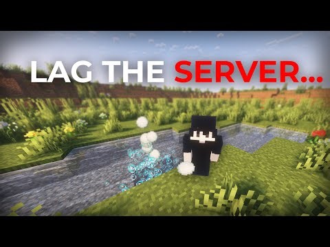 Trying To Lag a P2W Minecraft Server With Snowballs