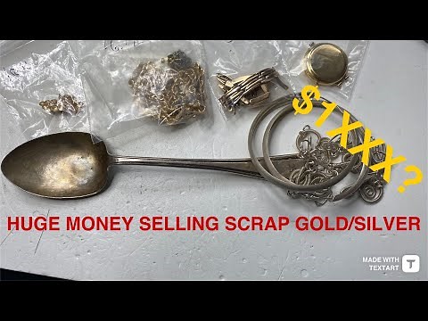 How to sell scrap gold and silver for HUGE money