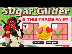 *BIG WIN* TRADING SUGAR GLIDER 😍🤩(WHAT PEOPLE OFFER) IN NEW ADOPT ME EASTER EGG UPDATE! ROBLOX