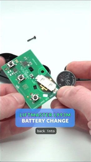 LiftMaster L993M Battery Replacement
