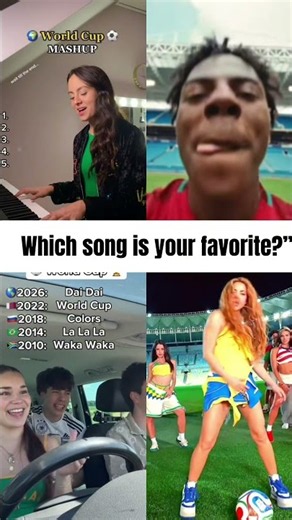 world cup songs compilation #worldcup #coversong #singing #mvx