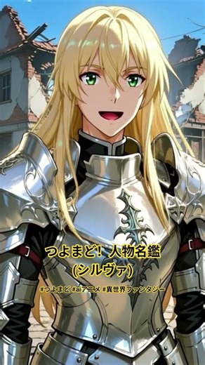 つよまど！人物名鑑(シルヴァ) #aiアニメ #異世界アニメ #異世界ファンタジー