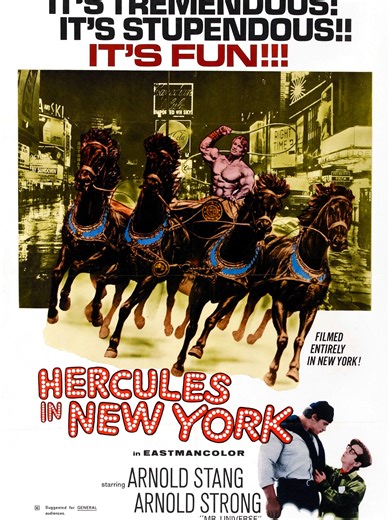 Day 32 of trailers for the 100 worst rated films on @imdb. Todays trailer is Hercules in New York (1970) #hercules #fyppp #fypp #fyp #fypppp