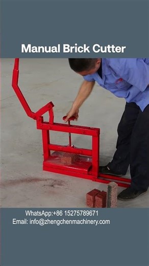 Interlocking Soil Brick Cutter Concrete Block Cutter Manual Brick Cutter