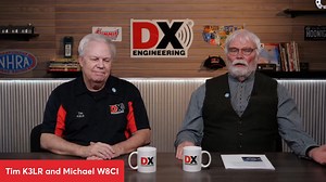 Michael Kalter, W8CI visits DX Engineering to announce the 2024 Hamvention Award winners Special Acheviment, Technical Achivement, Club of the Year and Ham of the Year awards. | DX Engineering