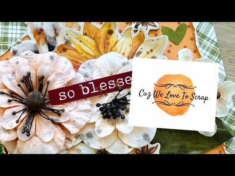 Fall Scrapbooking Layout Process | October Limited Edition Kit | Family Memories