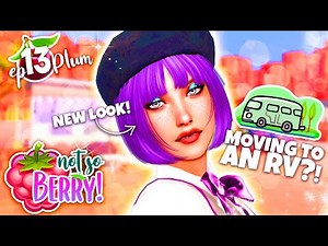 RV House!? - NOT SO BERRY CHALLENGE! 💜 Plum #13 (The Sims 4)