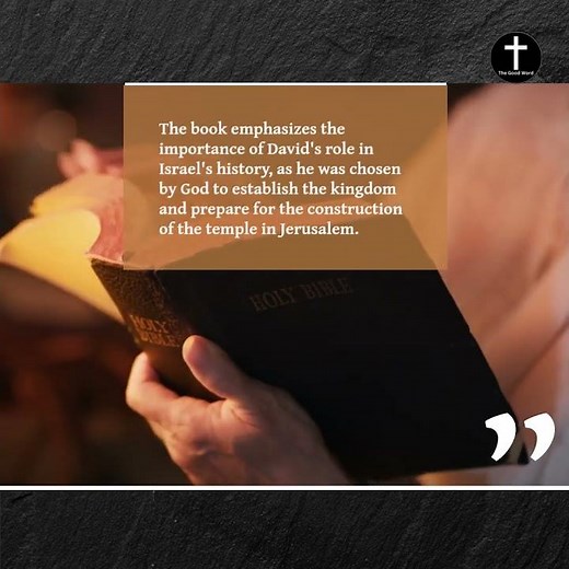 Summarized Version The Book Of 1 Chronicles