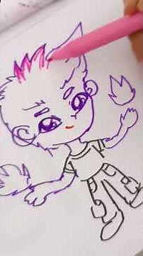 Draw Gwi ma #draw #howtodraw #kpopdemonhunters