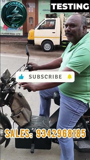 TVS XL Converted to Electric ⚡ Affordable EV Conversion | Pioneer EV 9342968185 TVS XL Electric Kit
