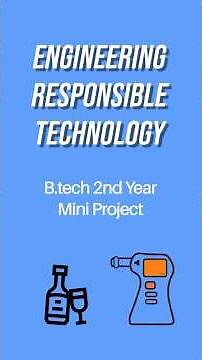 Alcohol Detector Mini Project by SITS Students | Smart Safety Engineering Innovation