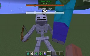 魔哒我的世界：基演版泰坦模组更新，小白比以前要更强了