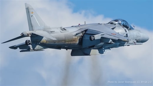 20,000 watching - then a jet crashed into the road