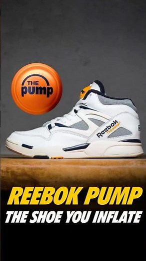 The Reebok Pump Changed Sports Footwear FOREVER in 1991