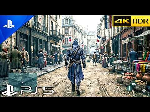 Assassin's Creed Unity NEW 60FPS PS5 UPDATE IS JUST STUNNING