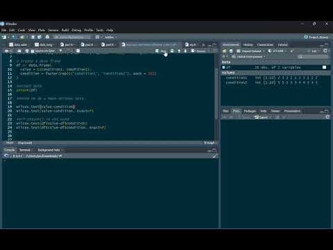 R tutorial: Mann-Whitney and rank biserial correlation