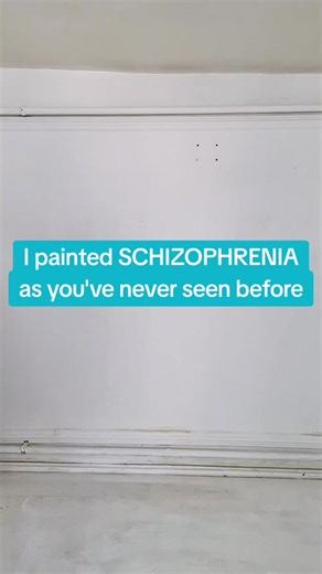 Unique Art Depiction of Schizophrenia | Mental Health Awareness