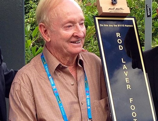 Rod Laver reveals his two picks for the greatest players ever