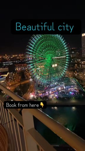 Stunning Night Views at Yokohama Bay Hotel Tokyu