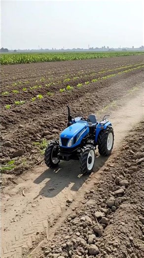 Mini Realistic New Holland Tractor Toy 🚜 | #newholland #tractorvideo #shorts