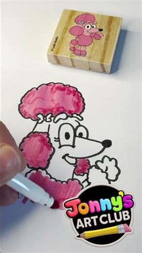 Draw and colour Coco from Bluey with Jonny #jonnysartclub