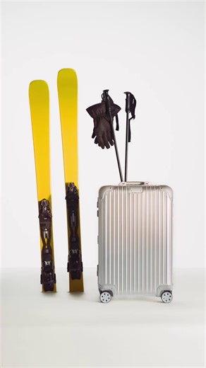 RIMOWA Suitcase for Winter Sports Adventures