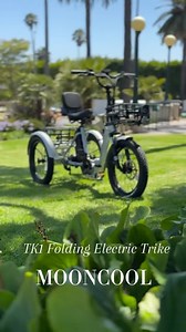 499K views · 2.8K reactions | Riding just got a serious upgrade ✨ The TK-Pro Electric Trike by @mooncoolbikes is all about power, comfort, and next-level style ‍♀️⚡ Perfect for cruising the city or weekend adventures – I’m obsessed! Who else is ready to ride electric?  Hashtags: #Mooncool #ElectricTrike #RideWithStyle #NextLevelRide #EcoFriendly #MooncoolBikes #TrikeLife #UrbanMobility #FutureOfRides #AdventureReady | Esra Uren | Facebook