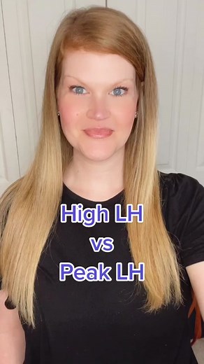 What’s the difference in high LH and peak LH? #ovulationtest #premom #ovulationtracking #ttctips #fyp