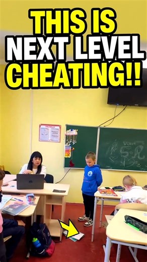 This Genius Student Helped the Whole Class Cheat on their Exam!