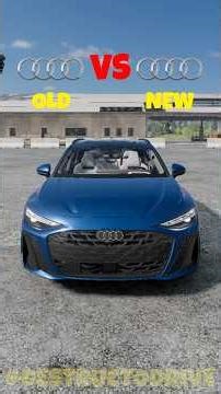 OLD AUDI A6 VS NEW AUDI A6 #shorts #beamngdrive