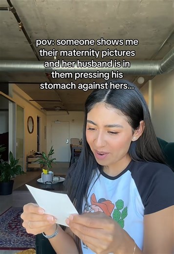 POV: Someone shows me their maternity pictures
