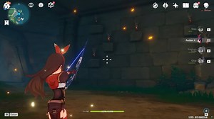 Genshin Impact: Tsurumi Island Underground Fire Torches Puzzle solution