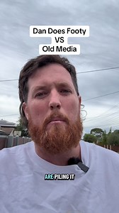 Dan Does Footy vs Old Media Showdown