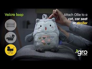 Grofriends Ollie the Owl light and sound sleep aid